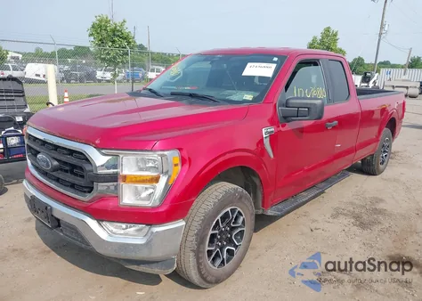 2022 Ford F150 Xlt z USA, uszkodzony, nr VIN 1FTEX1CP6NKE04013